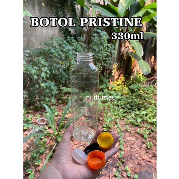 Jual BOTOL MODEL PRISTINE 330ML ! BOTOL KOSONG PLASTIK MINUMAN plastik ...