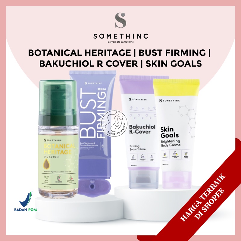 Jual SOMETHINC BUST Firming Serum BOTANICAL Heritage Oil Serum