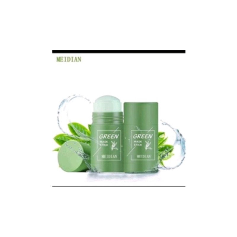 Jual MEIDIAN Green Tea Mask Cleansing Clay Stick Masker 40gr Shopee