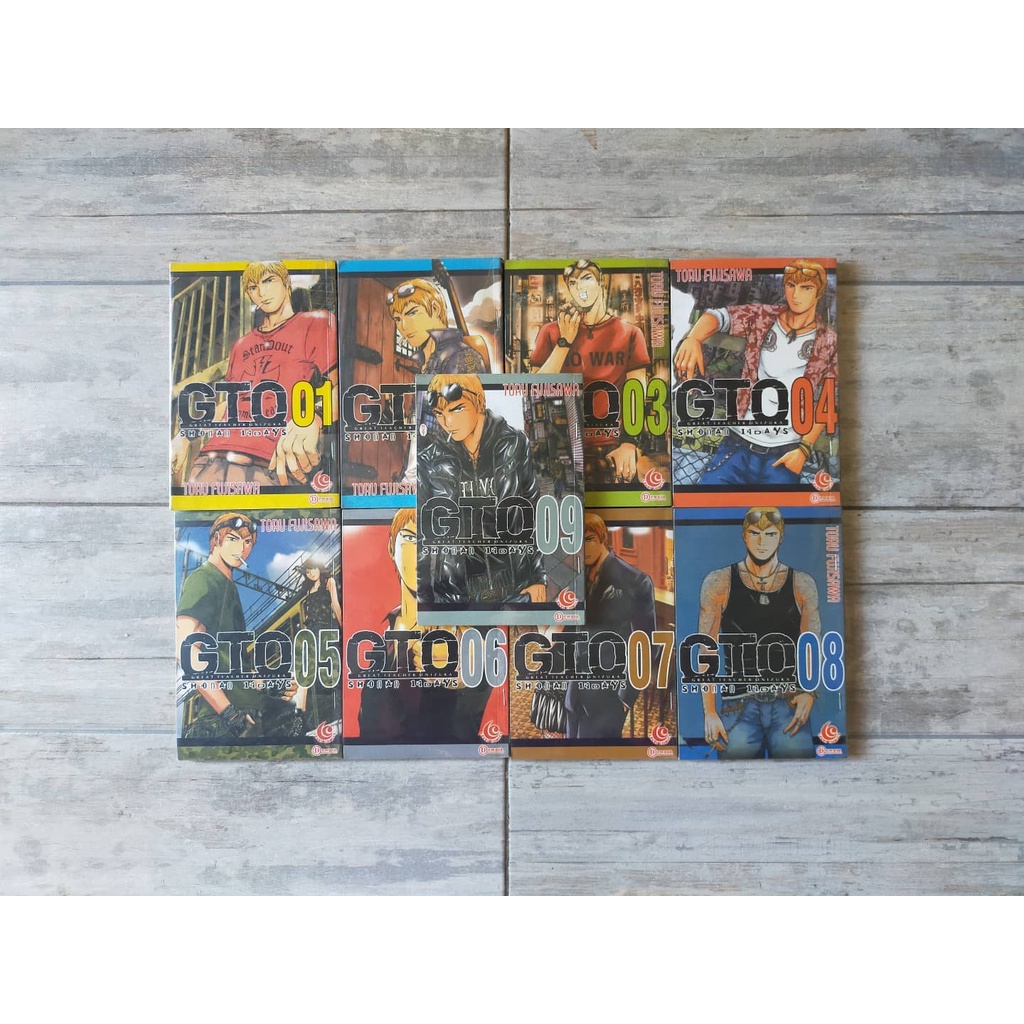 Jual Buku Komik Jepang Langka GTO Great Teacher Onizuka Shonan