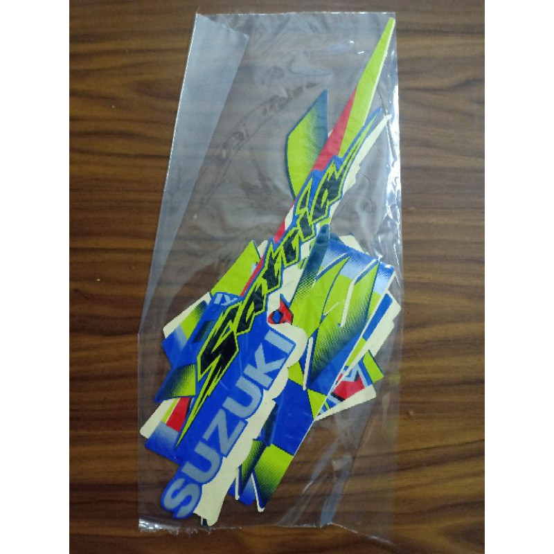Jual stiker striping Suzuki Satria R 2tak catur 2002 2003 | Shopee ...