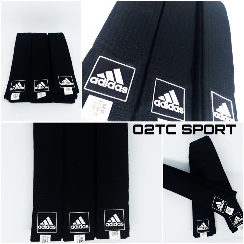 Sabuk Hitam Adidas original