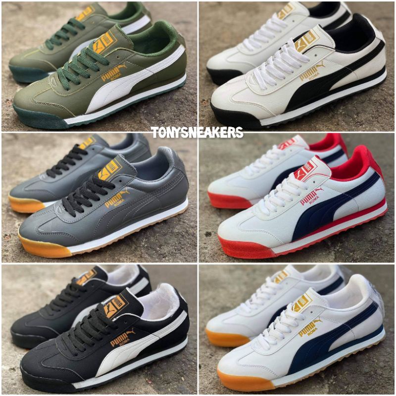 Sepatu Puma Pria. Puma Roma 39 43. Grade Ori Made in Vietnam