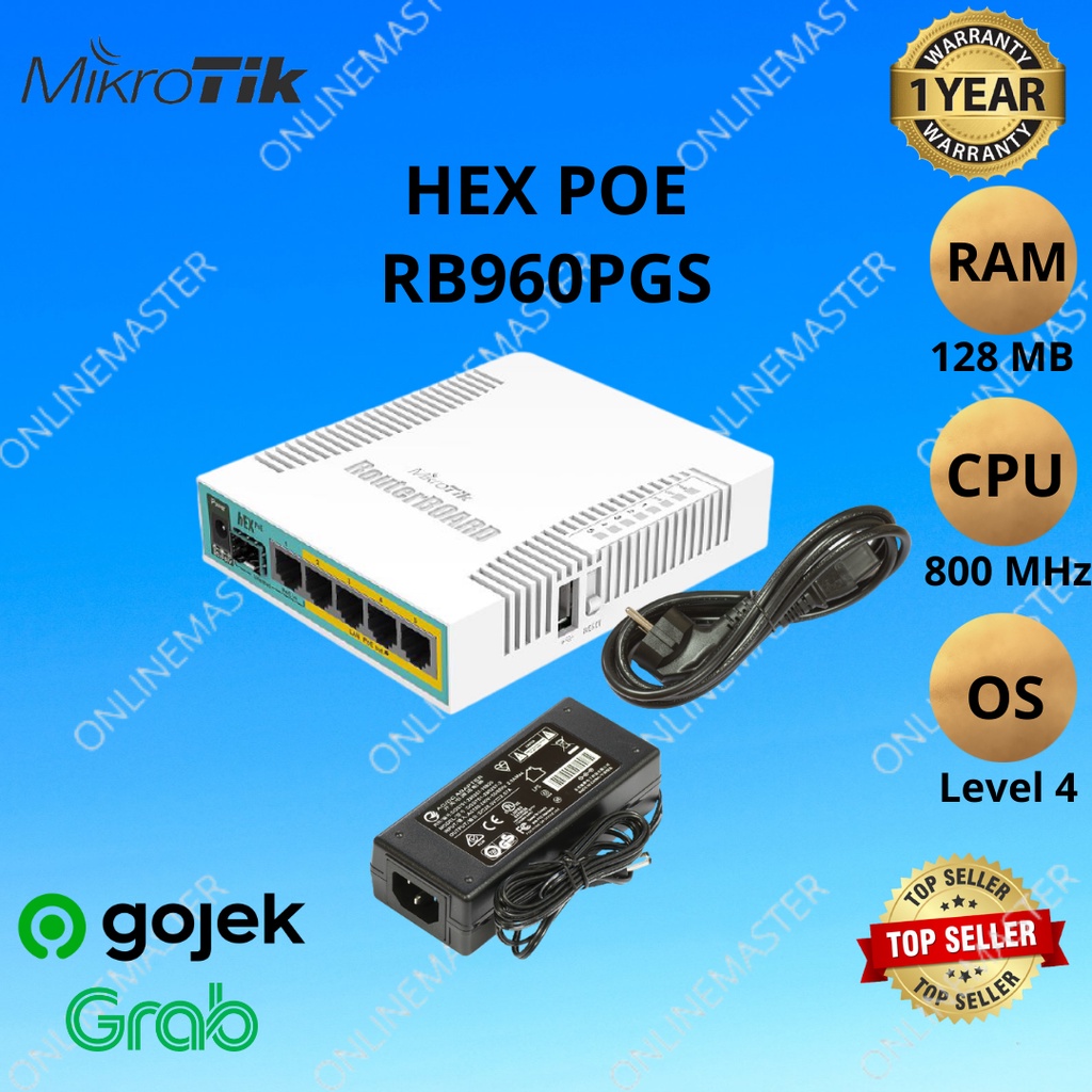 Jual Mikrotik RB960PGS Router Indoor | Shopee Indonesia