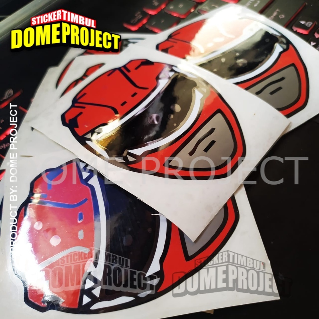 Jual STIKER CUTTING DECAL POWER RANGER RED WATERPROOF | Shopee Indonesia