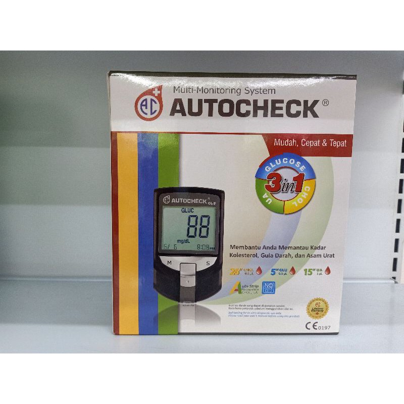 Jual AUTOCHEK 3 IN 1 METER | Shopee Indonesia
