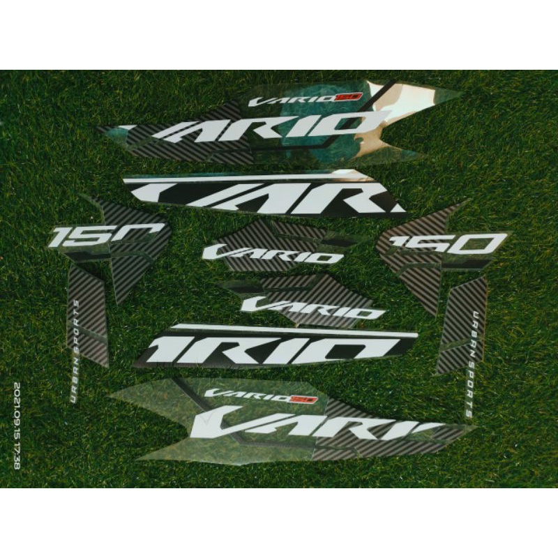 Jual STRIPING TRANSPARAN VARIO NEW 125 150 MODEL MALAYSIA | Shopee