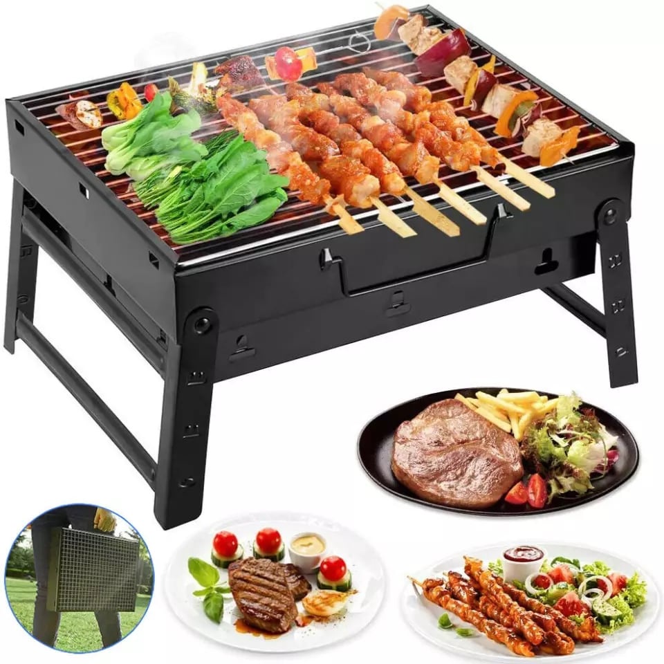 Jual Alat Panggang Bare Grill Portable Pemanggang Lipat Bbq Tempat Bakar Daging Ayam Ikan Sosis