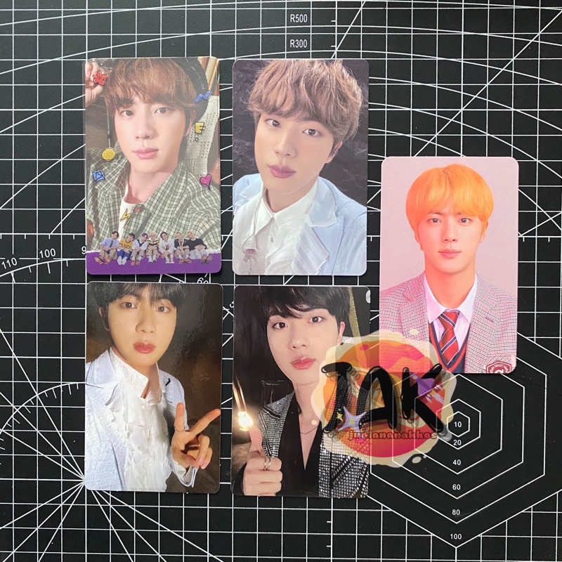 Jual Ready - Random Photocard Jin BTS RPC Deco Kit MOTS DVD Route Clue ...