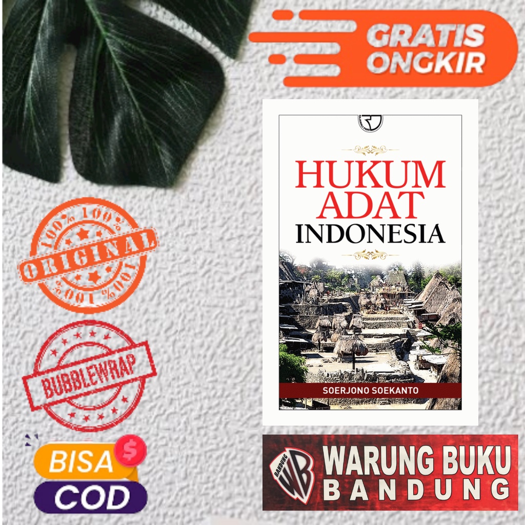 Jual Buku Hukum Adat Indonesia - Soerjono Soekanto | Shopee Indonesia