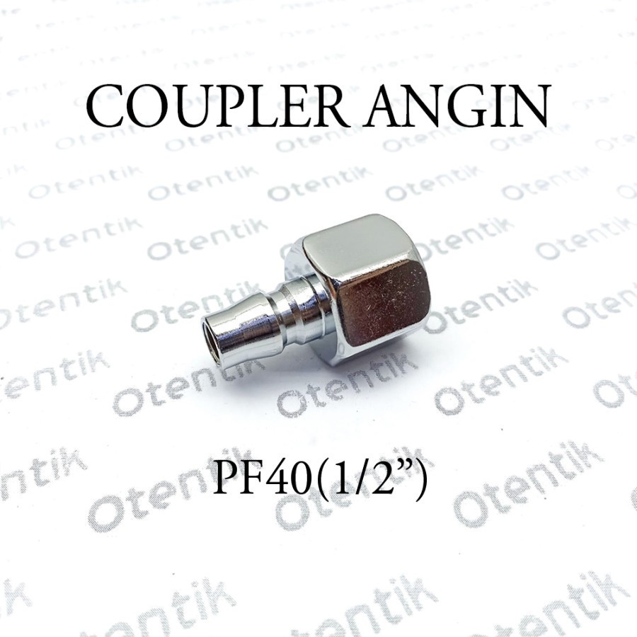 Jual COUPLER PF 40 DRAT DALAM SAMBUNGAN SELANG KOMPRESOR - MALE ...