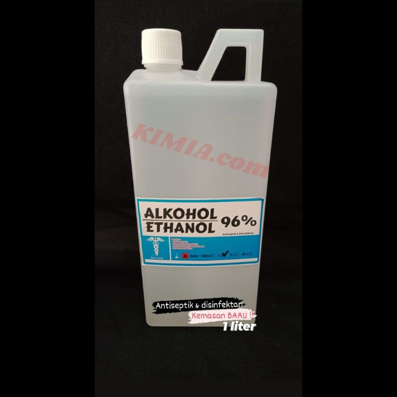 Jual ALKOHOL 1 liter. alkohol teknis 96 alcohol etanol 96 persen ethanol 96 isi 1 liter