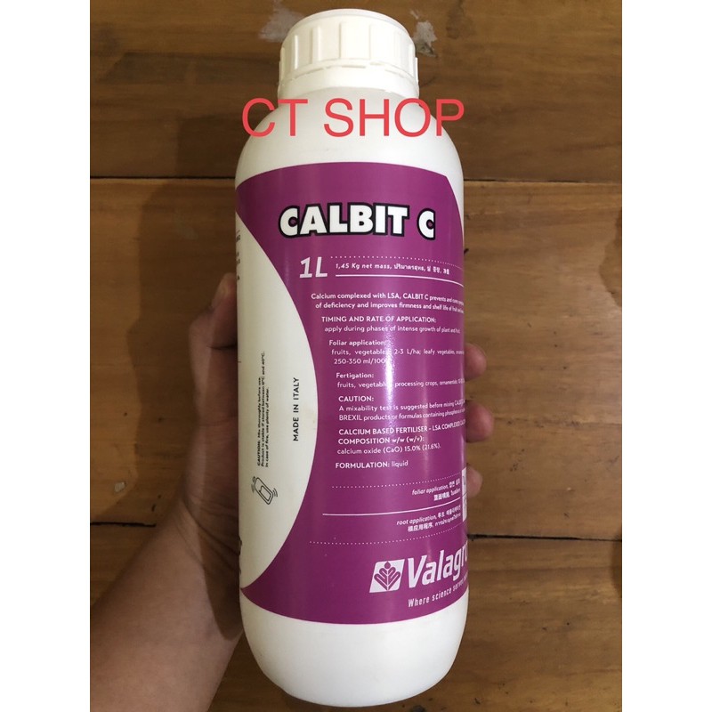 Jual Calbit C 1 Liter I Nutrisi Calsium Valagro | Shopee Indonesia