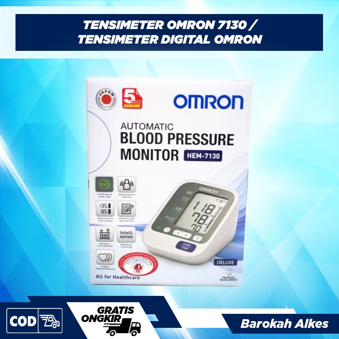 Jual Tensimeter Digital Omron 7130 Tensi Digital Tensi Omron Alat Tensi Darah Dan Alat Cek Darah