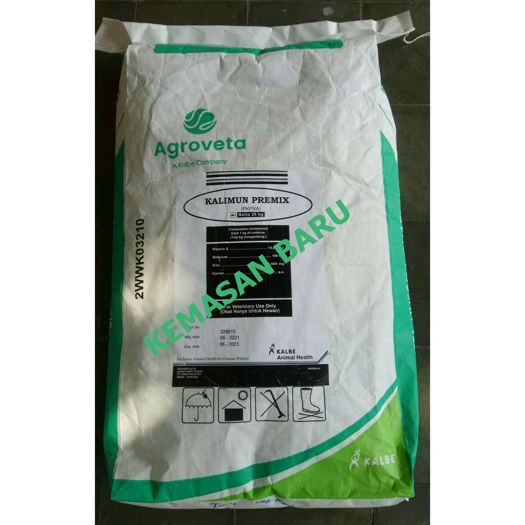Jual KALIMUN PREMIX 1 KG KALBE FARMA VITAMIN E SELENIUM DAN ZINC ...