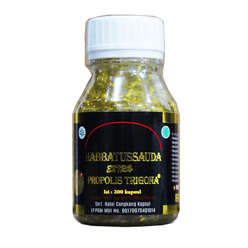 Jual Habbatussauda Extra Propolis Trigona Kapsul Ums Habatussauda Shopee Indonesia