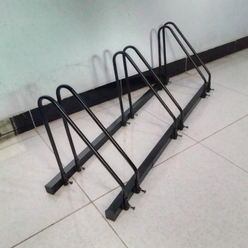 Jual BIKE RACK STAND SEPEDA PADDOCK PARKIR DUA SEPEDA BICYCLE STAND ...