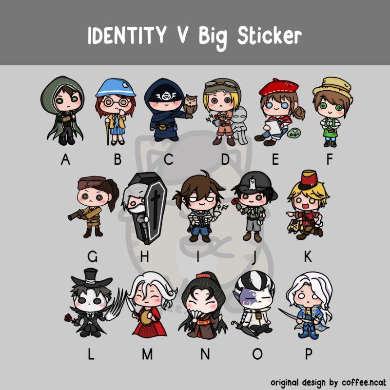 Jual IDENTITY V Stickers / Stiker Planner | Shopee Indonesia
