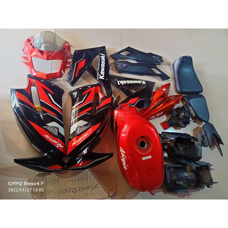 Jual body ninja rr new fullset se original | Shopee Indonesia
