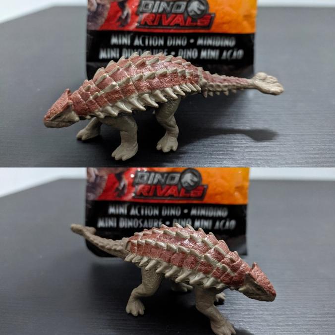 Jual Mattel Jurassic World Mini Action Dinosaurus Dino Rivals Ankylosaurus Shopee Indonesia 5943