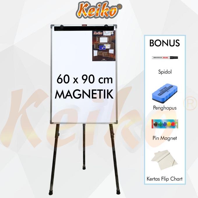 Jual Office And Stationery Alat Tulis Flip Chart Flipchart Papan Presentasi Keiko 60 X 90 1732