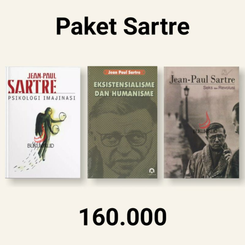 Jual Paket Jean Paul Sartre : Seks Dan Revolusi, Eksistensialisme Dan ...