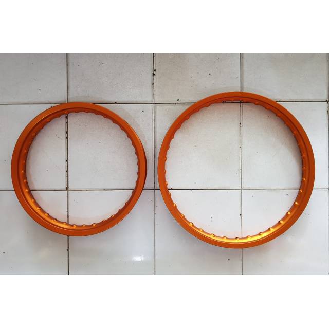 Jual Velg TK Bright 18 21 Warna Biru Orange Hijau Orange Merah Ungu