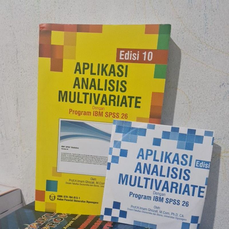 Jual Buku Aplikasi Analisis Multivariate Dengan Program IBM SPSS 26 ...