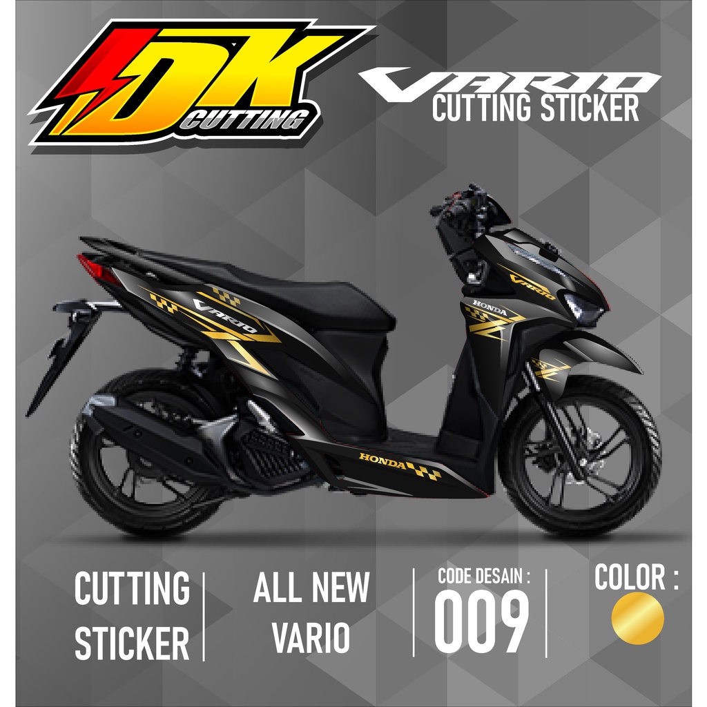 Jual Cutting Sticker Vario 150 & 125 - Aksesoris Motor Stiker Honda