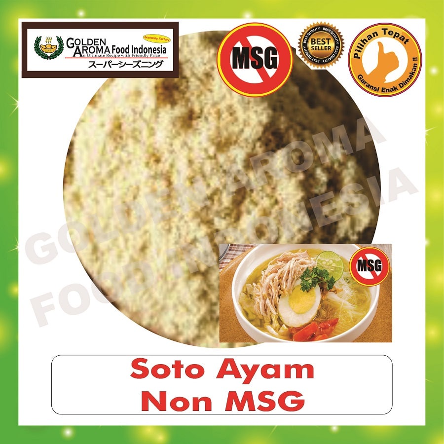 Jual Bumbu Tabur Rasa Soto Ayam Non Msg Kg Jual Bubuk Tabur Chicken Soto No Msg Murah Enak