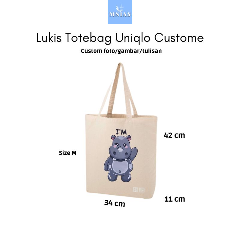 Uniqlo Custom Tote Bag