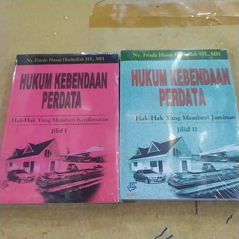 Jual PAKET BUKU HUKUM KEBENDAAN PERDATA HAK HAK YANG MEMBERI JAMINAN ...