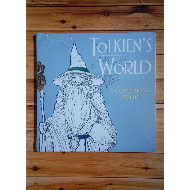 Jual A COLOURING BOOK TOLKIEN'S WORLD The Lord of The Rings adult