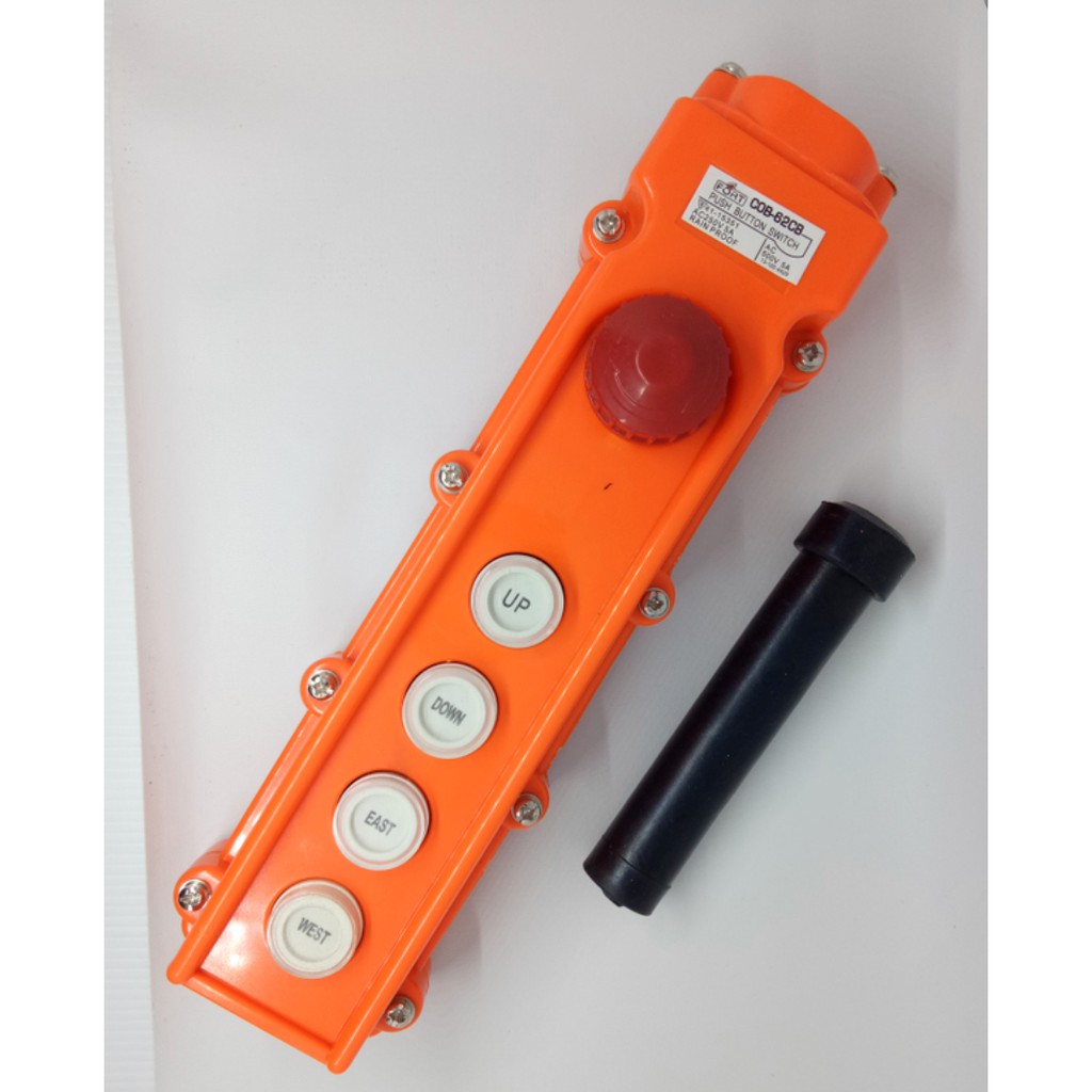Jual Hoist Push Button COB-62P With Emergency Stop Model 4 Tombol 5A ...