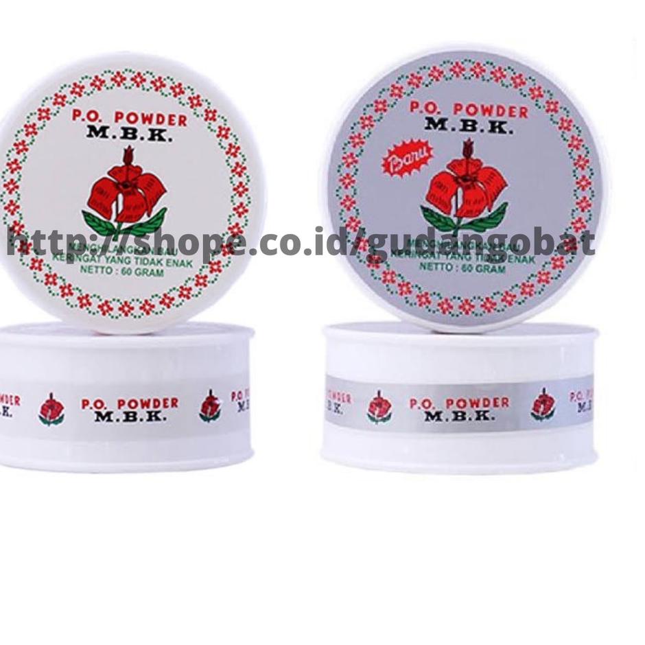Jual [PRODUK 87LJE] MBK Powder Biasa ( Putih ) Tin 60 gr, MBK Powder ...