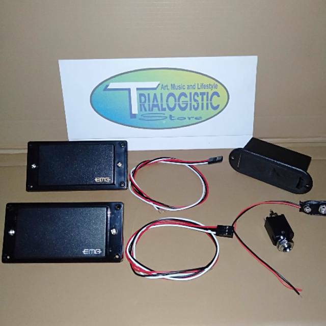 EMG 81.85 （EMG ZW Zakk Wylde Signature 81/85 Humbucker Pickup Set 