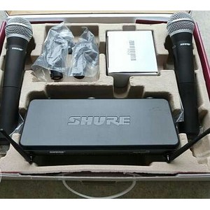 Jual Mic wireless SHURE SVX 288 PG 58 SVX288 PG58 Original