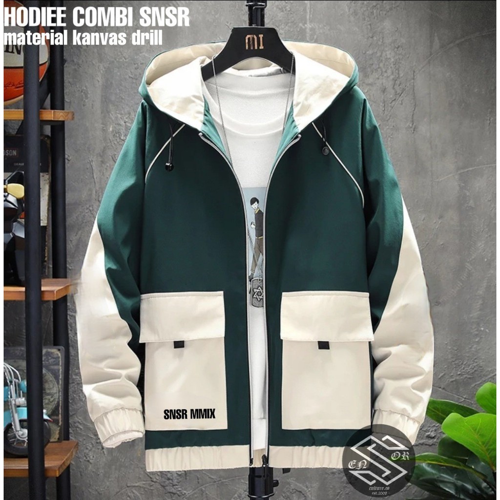 Jaket hoodie clearance parka