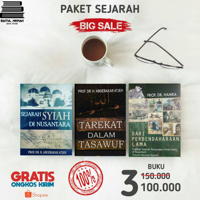 Jual PAKET 3 BUKU SEJARAH - SEJARAH SYIAH DI NUSANTARA - TAREKAT DALAM ...