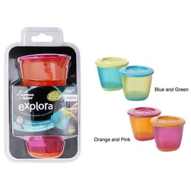 Tommee tippee explora pop up sales weaning pots