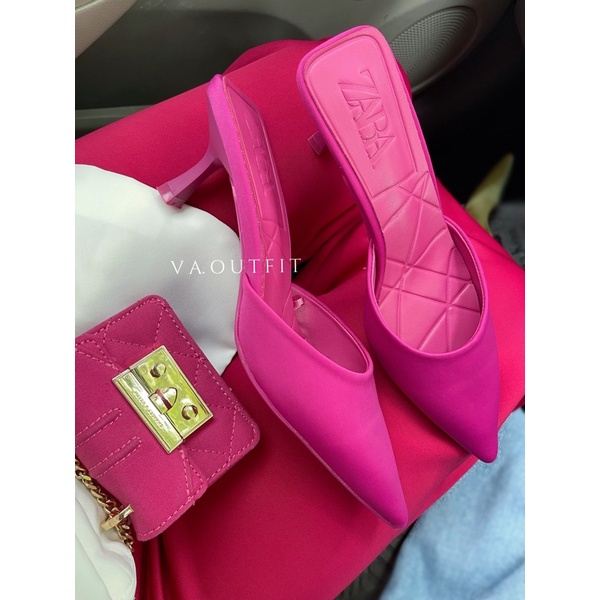 Sepatu Fuchsia Heels Zara Sepatu High Heels Premium Zara Diamond