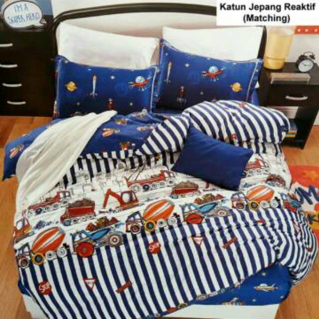 Jual Sprei Katun Jepang Seprei Katun Motif Elegant | Shopee Indonesia