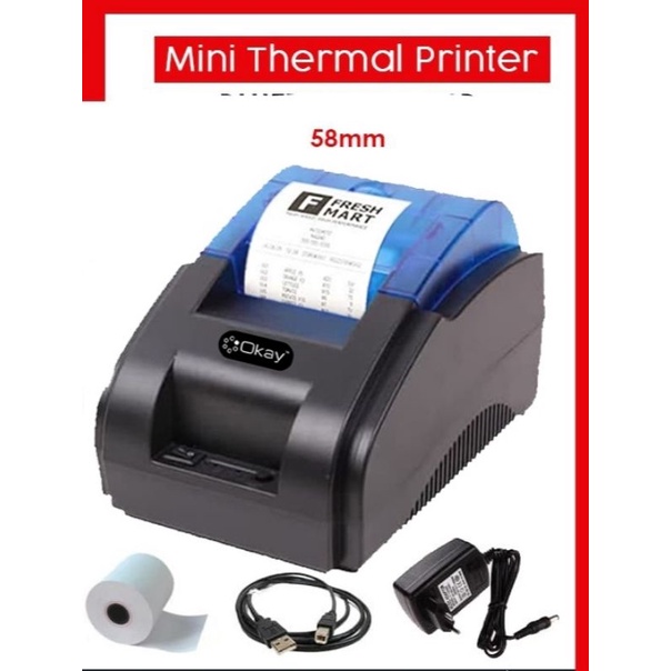 Jual Printer Mini Thermal 58mm | Shopee Indonesia