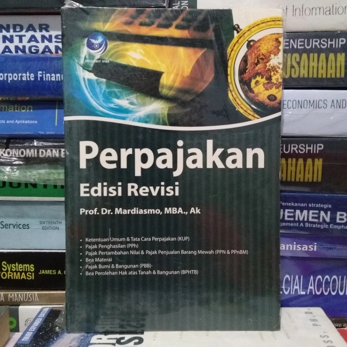 Jual Perpajakan-Buku- Perpajakan Edisi Revisi By Mardiasmo -Buku ...