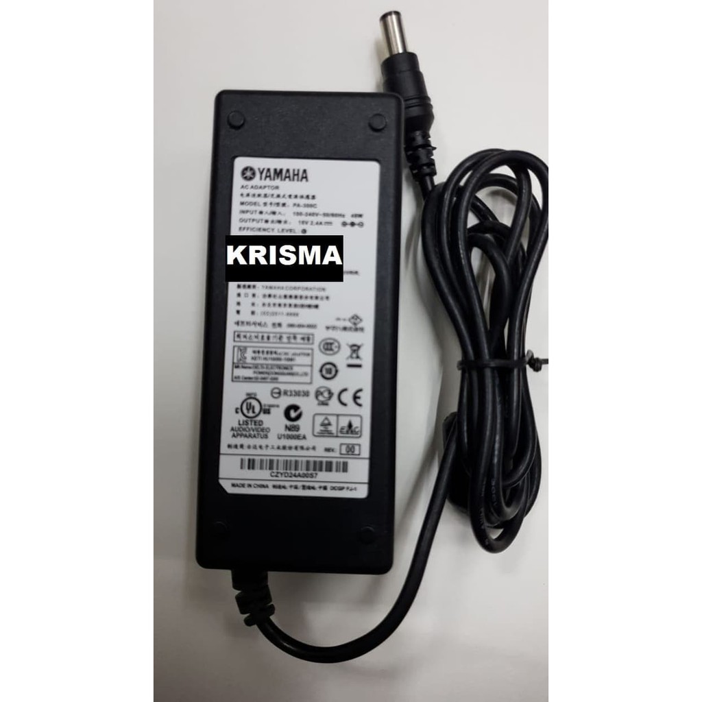 Cargador/adaptador de CA genuino PA-300C 16V 2.4A para YAMAHA PSR-S550 PSR-S650 PSR-S670 PSR-S770 PSR-S970 PSR-S775 fuente de alimentación de Piano - AliExprs 44
