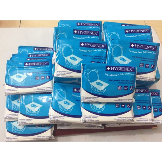 Jual Hygienex Kertas Dudukan Toilet (3) | Shopee Indonesia