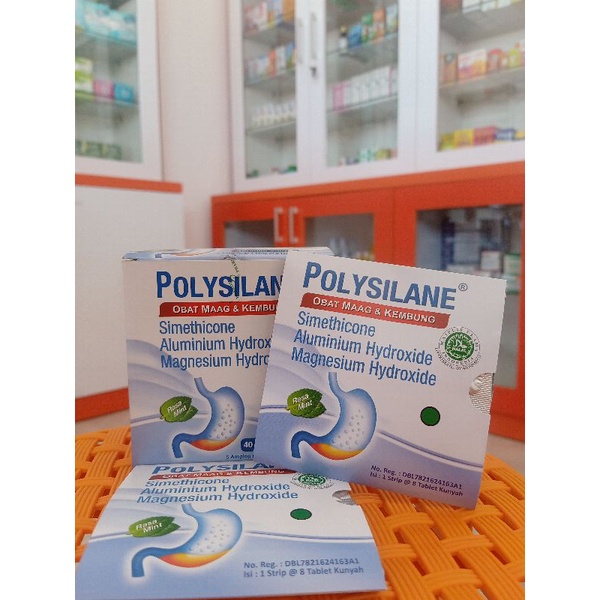 Jual POLYSILANE TABLET OBAT MAGH | Shopee Indonesia