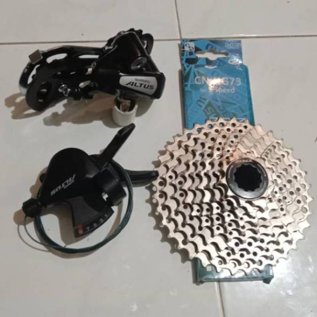 Gear set store shimano 9 speed