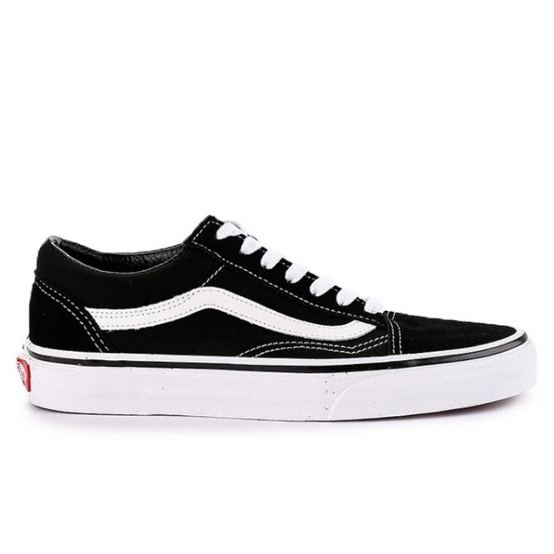 Jual Vans Old Skool Black White Resmi Navya Shopee Indonesia