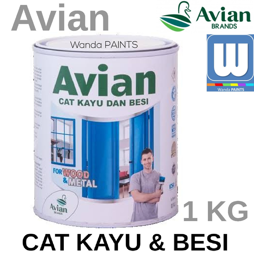 Jual Cat Minyak Merk Avian 1 Kg Semua Warna Shopee Indonesia 3265